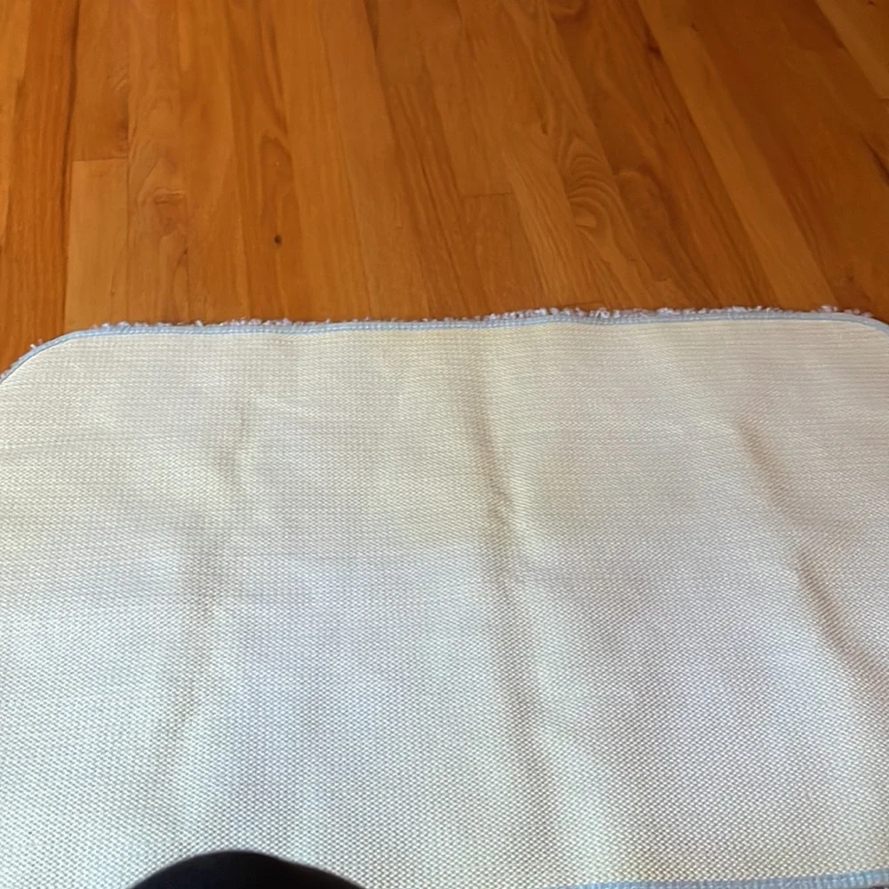2 pc Blue Bath Mats